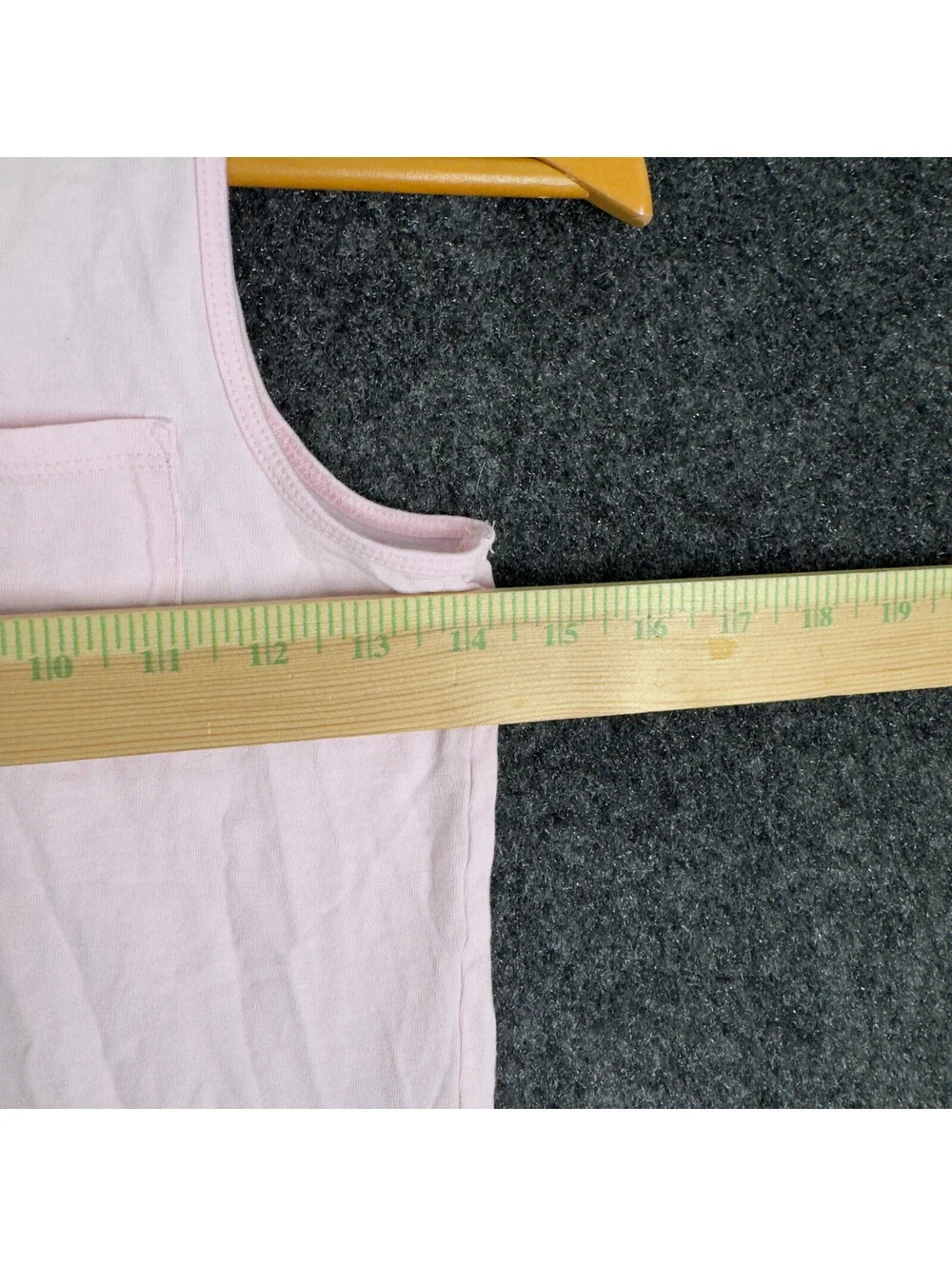 Crewcuts Tank Women 12 Pink Sleeveless Wide Strap Cotton Pockets Casual Solid